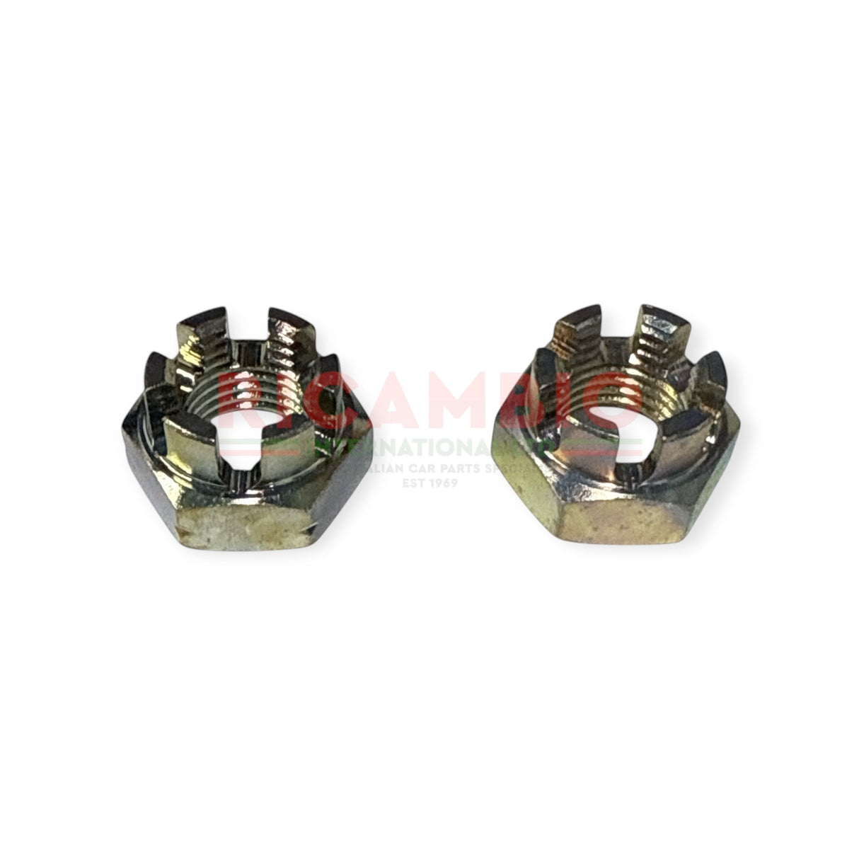 Front Hub Castleated Nut Kit