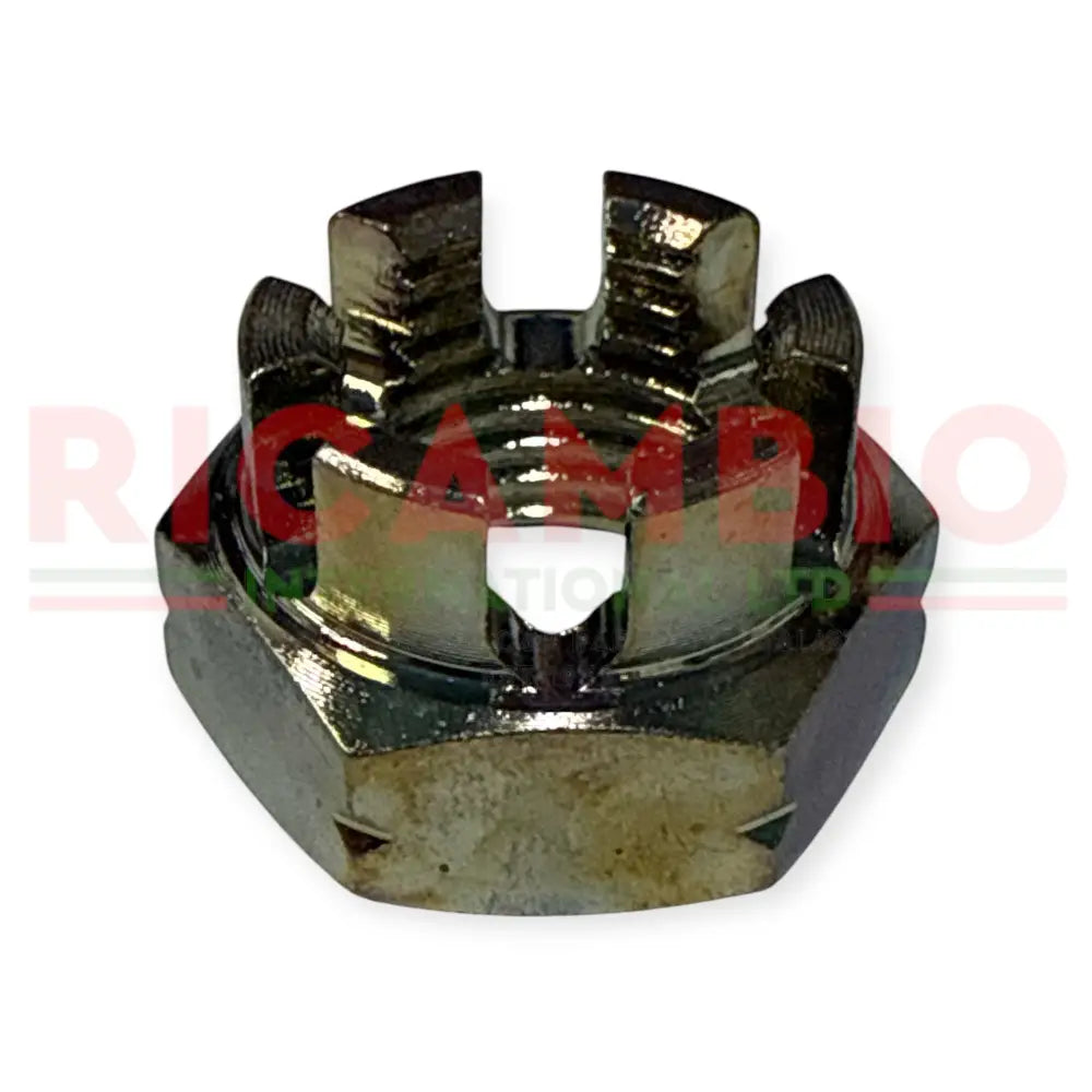 Front Hub Castleated Nut - Classic Fiat 500 - Left