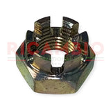 Front Hub Castleated Nut - Classic Fiat 500 - Right