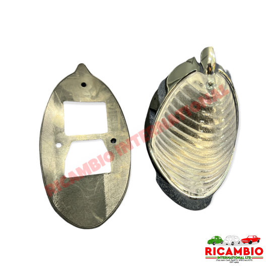 Front Indicator Lamp & Rubber Seal - Autobianchi Bianchina - Lights - Lamps and Lenses