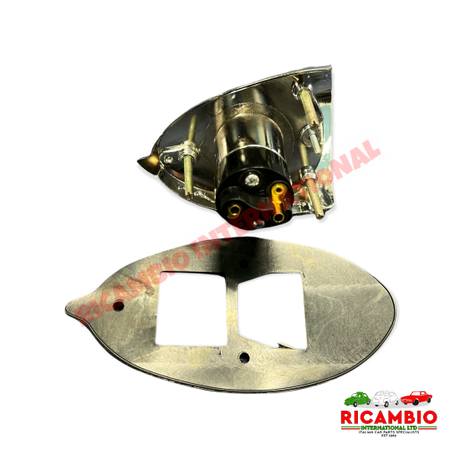 Front Indicator Lamp & Rubber Seal - Autobianchi Bianchina - Lights - Lamps and Lenses