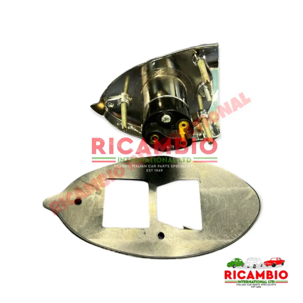 Front Indicator Lamp & Rubber Seal - Autobianchi Bianchina - Lights - Lamps and Lenses