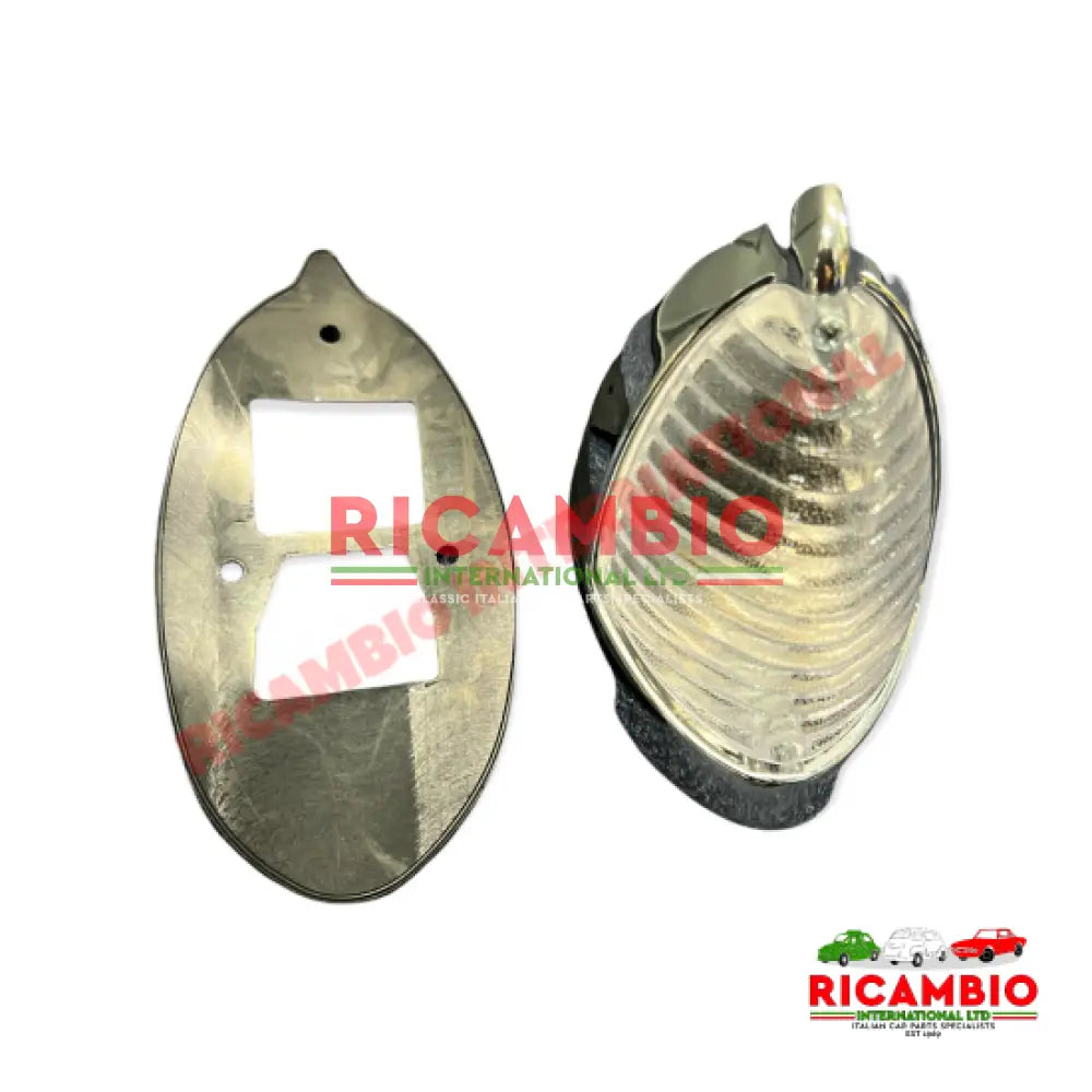 Front Indicator Lamp & Rubber Seal - Autobianchi Bianchina - Lights - Lamps and Lenses