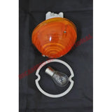 Front Indicator Lamp,Seal & Bulb (Amber) - Classic Fiat 500 - Lights - Lamps and Lenses