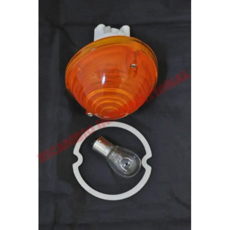 Front Indicator Lamp,Seal & Bulb (Amber) - Classic Fiat 500 - Lights - Lamps and Lenses
