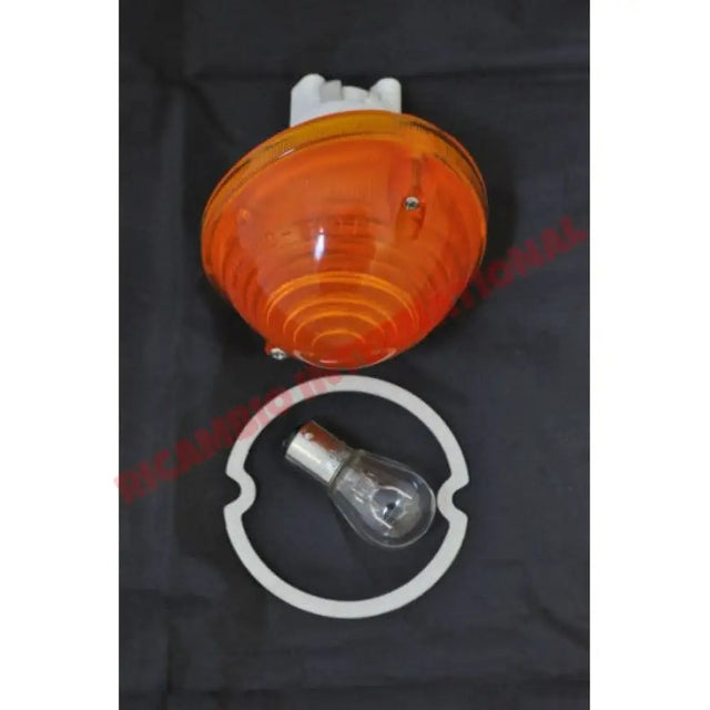 Front Indicator Lamp,Seal & Bulb (Amber) - Classic Fiat 500 - Lights - Lamps and Lenses