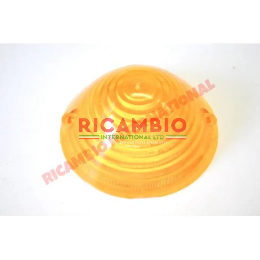 Front Indicator Lens Amber - Classic Fiat 500,600 & 1100 - Lights - Lamps & Lenses