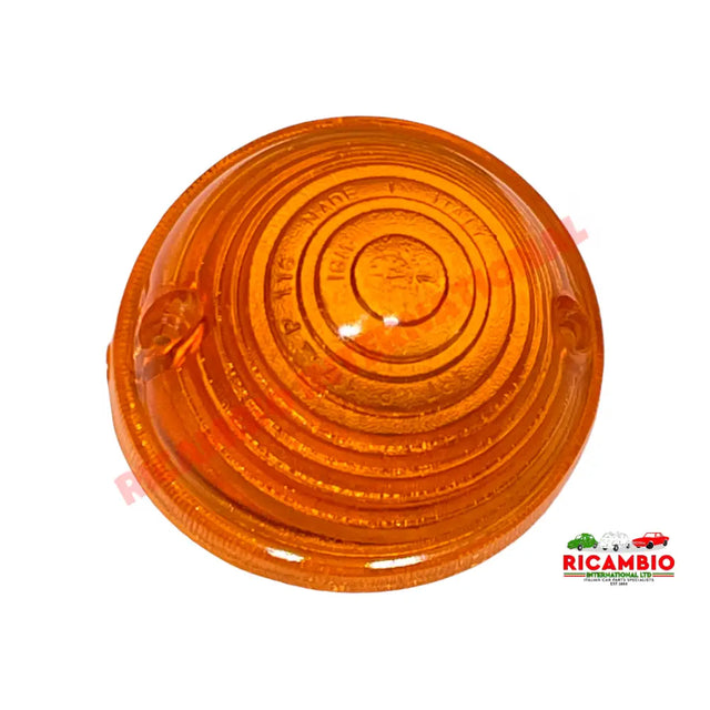 Front Indicator Lens Amber - Classic Fiat 500 600 - Lights - Lamps and Lenses