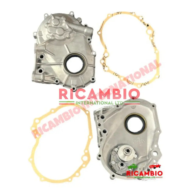 Front Oil Pump/Timing Chain Cover & Gasket - Classic Fiat 500 126 - Engine & Mountings