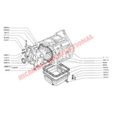 Front Oil Pump/Timing Chain Cover & Gasket - Classic Fiat 500 - Reconditioned Parts