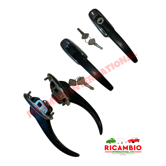 Front Outer Door Handle Kit - Fiat 900T/E - Handles - Locks and Catches