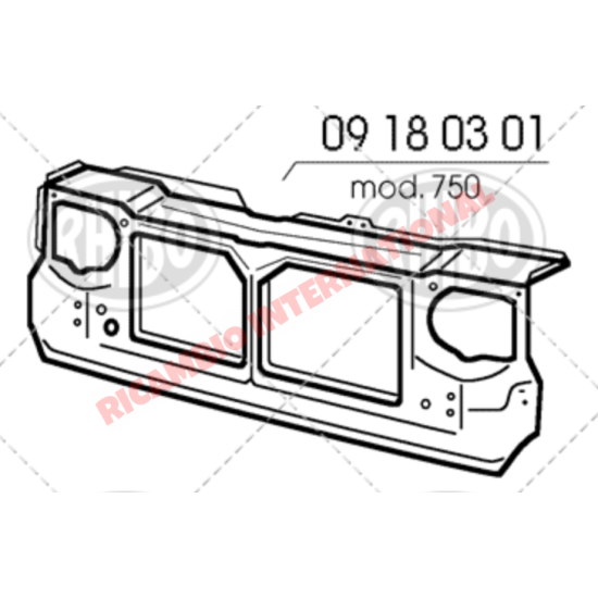 Front Panel - Classic Fiat Panda - Body Panels