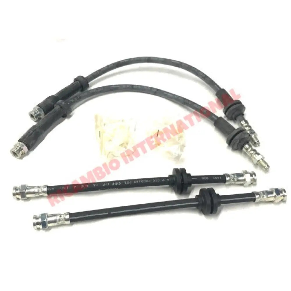 Front & Rear Brake Hose Kit - Fiat Cinquecento Seicento - Brakes