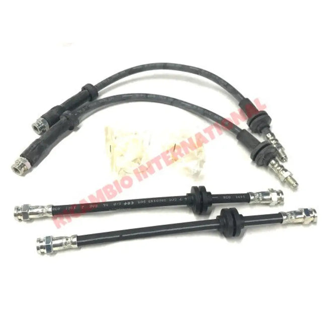Front & Rear Brake Hose Kit - Fiat Cinquecento Seicento - Brakes