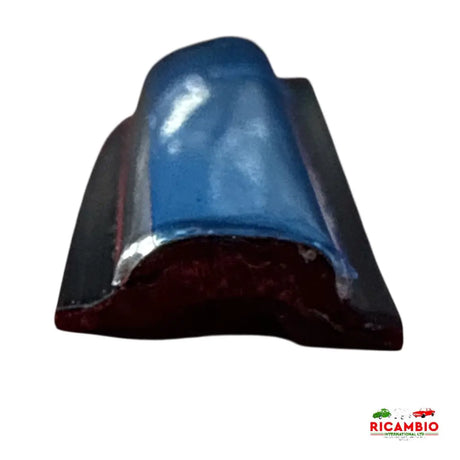 Front & Rear Screen Chrome Insert Trim/Bead (1 metre) - Classic Fiat 500 126 850 - Window Seals & Associated Parts