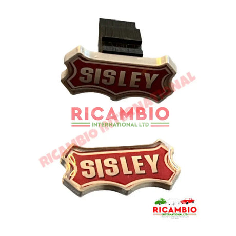 Front & Rear ’SISLEY’ Badge Kit - Classic Fiat Panda 4x4 SISLEY - Badges & Emblems