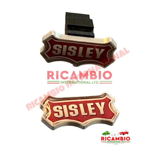 Front & Rear ’SISLEY’ Badge Kit - Classic Fiat Panda 4x4 SISLEY - Badges & Emblems