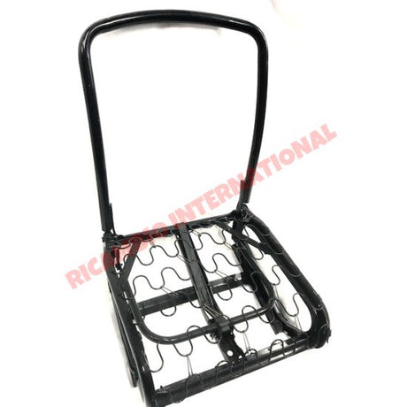 Front Seat Frame Complete (Adjustable) - Classic Fiat 500 - Seat Covers - Padding and Seat Spring