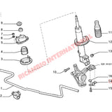 Front Shock Absorber Buffer - Fiat Uno - Steering - Shaft and Suspension Parts