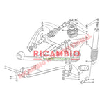 Front Shock Absorber - Lancia Fulvia - Suspension