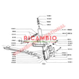 Front Shock Absorbers & Bushes Kit (2) - Classic Fiat 500 & 126 - Suspension Parts