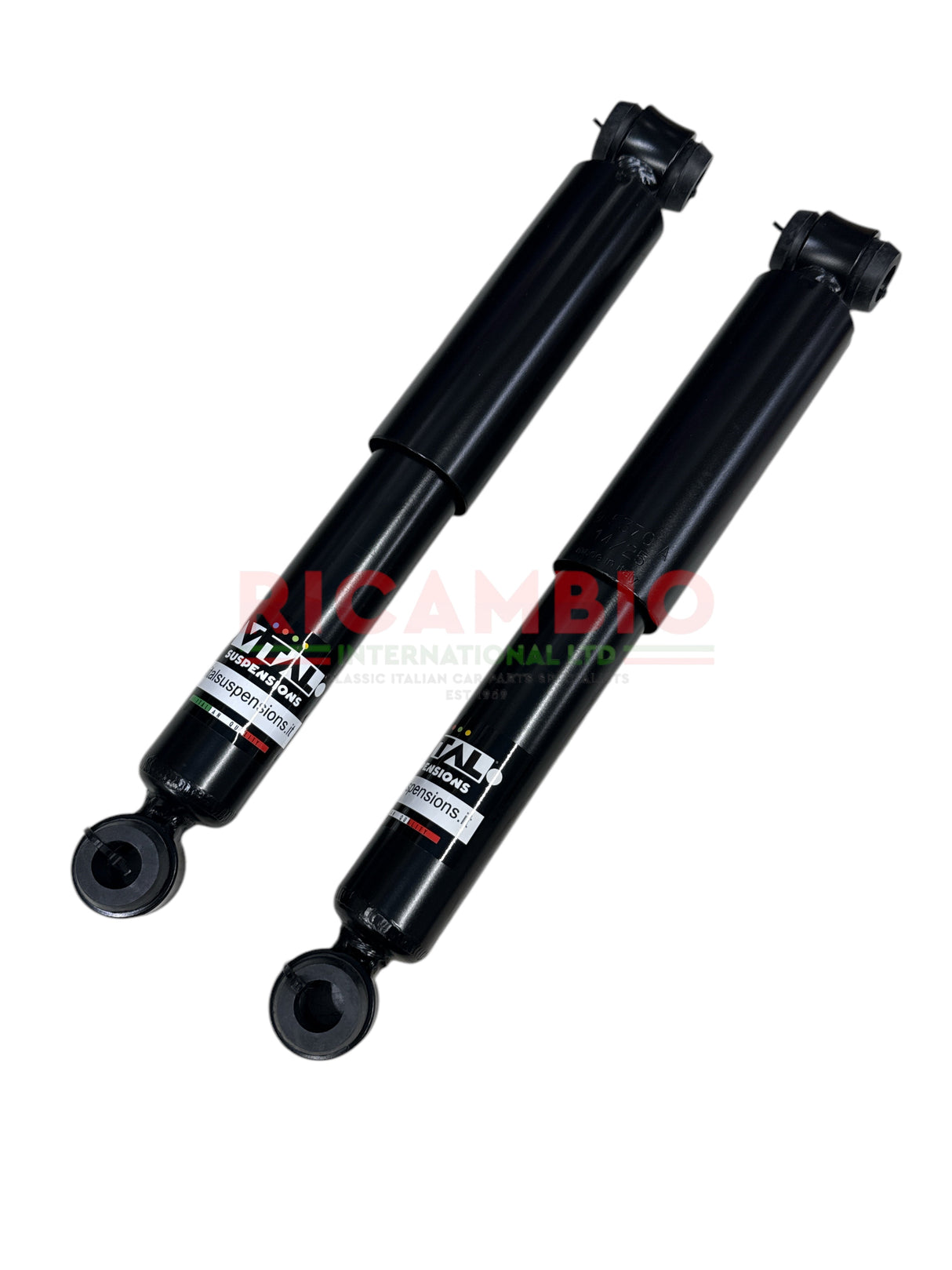 Front Shock Absorbers & Bushes Kit (2) - Fiat Topolino - Suspension Parts