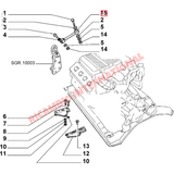 Front Subframe Suspension Rod - Fiat Croma & Lancia Thema - Suspension and Steering