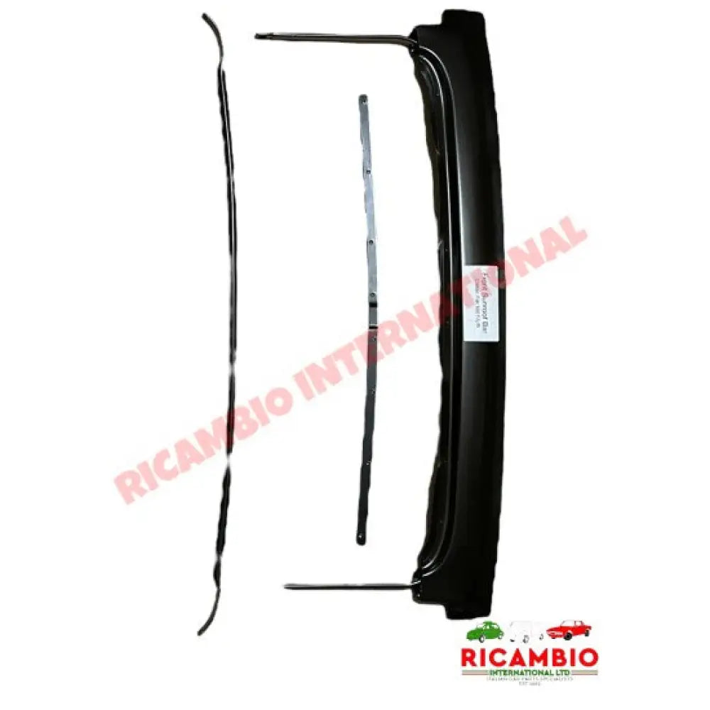Front Sunroof Bar Kit (BLACK) - Classic Fiat 500 - Sunroof & Associated Items