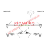 Front Suspension Arm (8mm BOLT) - Fiat 128 Autobianchi A112 - Suspension