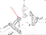 Front Suspension Arm UPRATED Bush - Abarth New 500 NewPanda