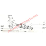 Front Wheel Bearing Kit - Fiat 124 - Suspension Parts