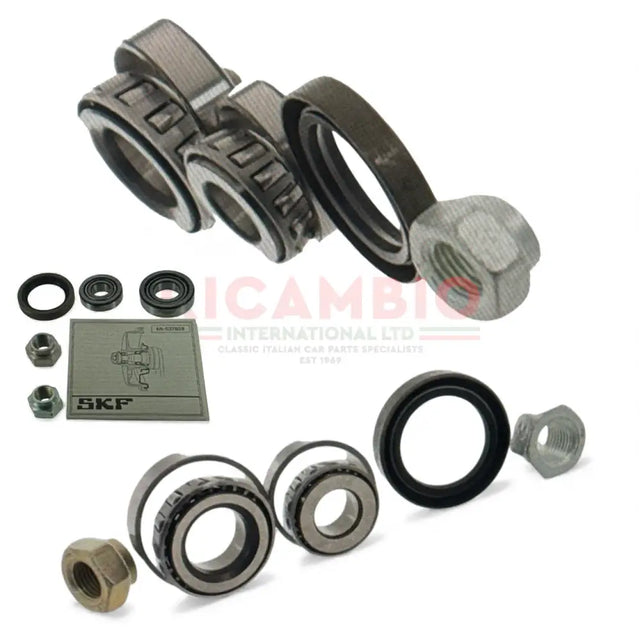 Front Wheel Bearing Kit (ORIGINAL) - Classic Fiat 500 & 126 - Bearings