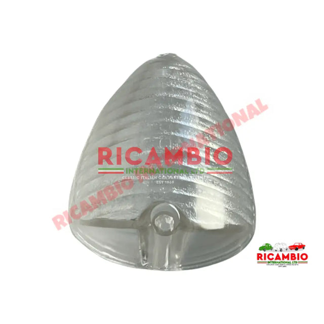 Front White Indicator Lens - Autobianchi Bianchina - Lights - Lamps and Lenses