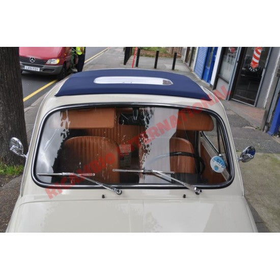 Front Windscreen Seal & Chrome Beading Kit - Classic Fiat 500 L - Window Seals & Associated Parts