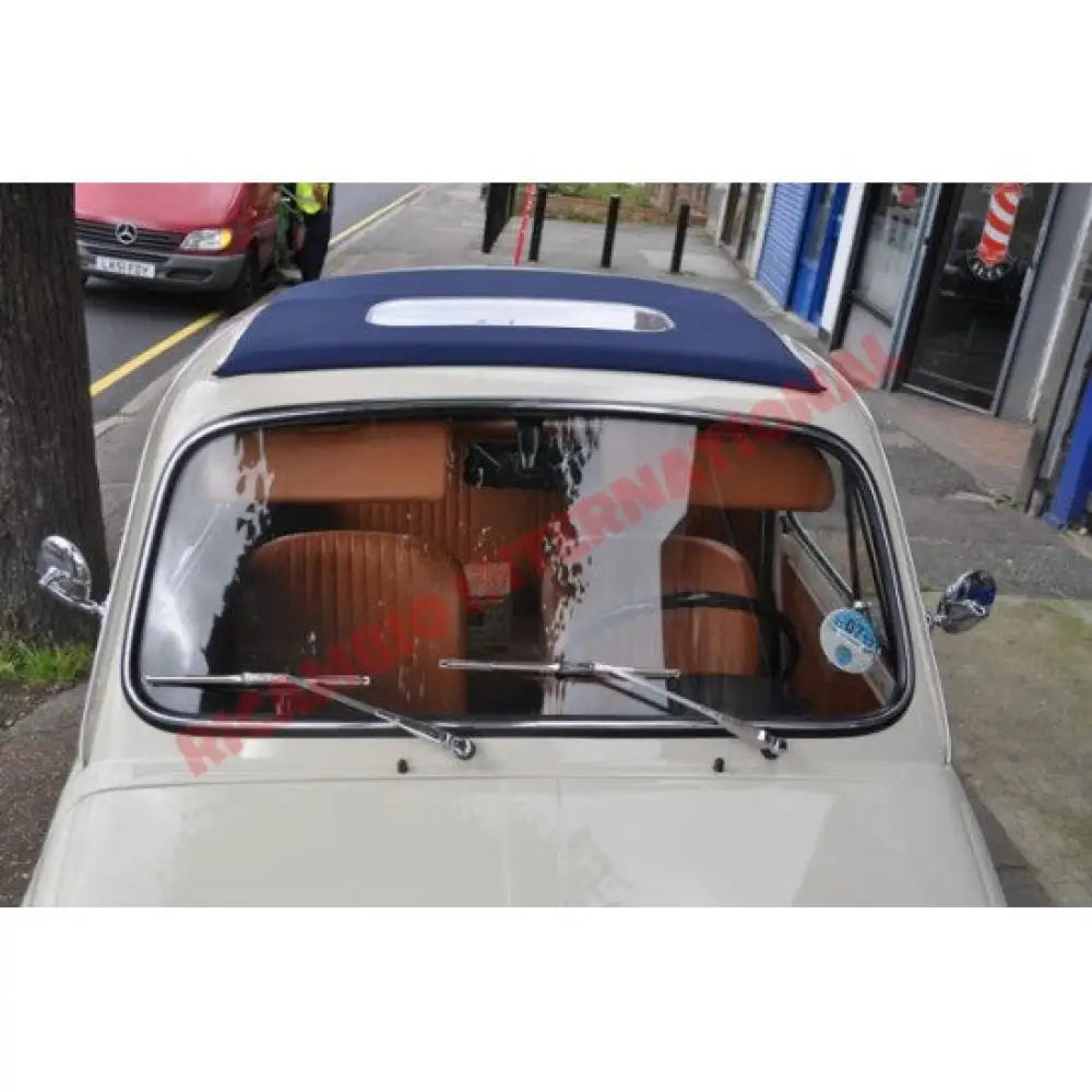 Front Windscreen Seal & Chrome Beading Kit - Classic Fiat 500 L - Window Seals & Associated Parts