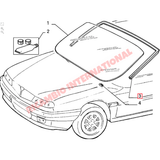 Front Windscreen Seal - Lancia Delta Dedra - Lancia Delta Integrale