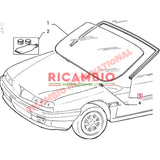 Front Windscreen Seal - Lancia Delta Dedra - Lancia Delta Integrale