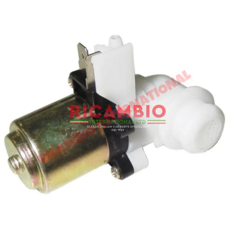 Front Windscreen Washer Pump (BUDGET) - Classic Fiat Panda Cinquecento,Seicento - Wiper - Washer & Associated Parts