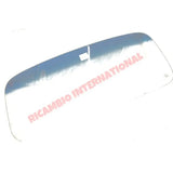 Front Windscreen with Top Sun Visor Blue Tint - Classic Fiat 500 - Glass & Associated Parts