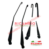 Front Wiper Arm (2) RHD - Fiat & Lancia Assorted - Push-on Spindle Wiper Arms