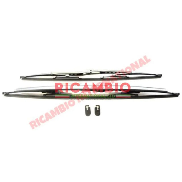 Front Wiper Blade Kit (with Spoiler) - Fiat Punto MK1 - Wiper Blades