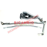 Front Wiper Linkage (RHD) - Classic Fiat 500 Autobianchi Bianchina - Wiper - Washer and Associated Parts