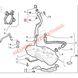 Fuel Filler Hose - Fiat Punto MK1 - Fuel System