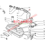 Fuel Filler Hose - Fiat Uno - Fuel System