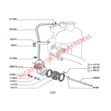 Fuel Hose Feed Bracket - Classic Fiat 500 126 - Fuel System