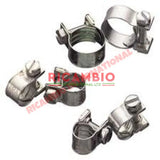 Fuel Petrol Filter & Two Hose Clips - Fiat Lancia and Alfa Romeo - Fuel System