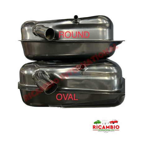 Fuel Petrol Tank (OVAL Fuel Filler) - Classic Fiat Panda - Fuel System