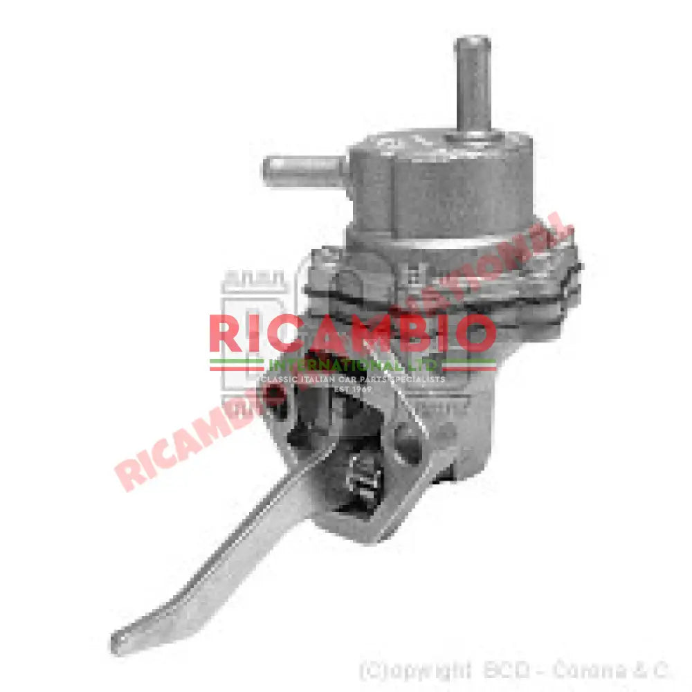 Petrol Fuel Pump & Gasket - Fiat 124,131,1100,238 - Fuel