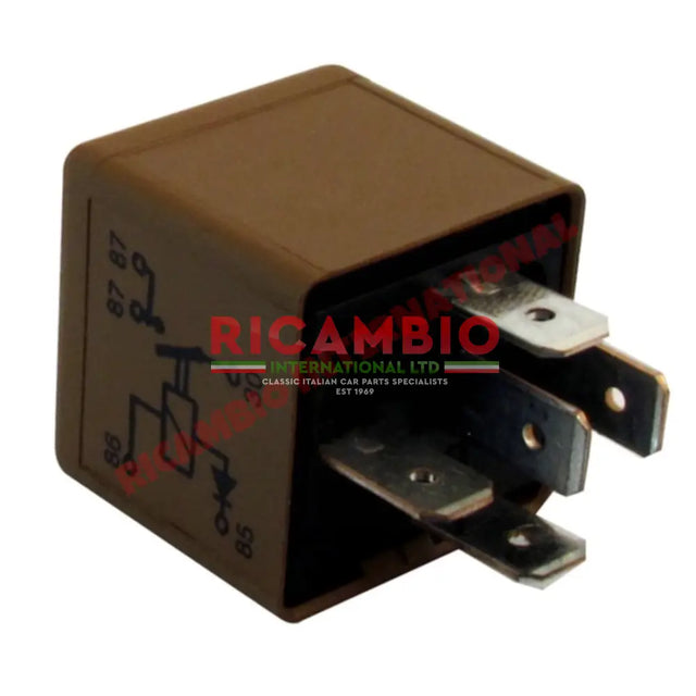 Fuel Pump Relay - 12V - 30A - 5-Pin - Plug Type - Fuel System