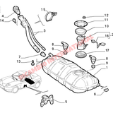 Fuel Pump Seal - Fiat Barchetta,Punto MK1,Multipla Lancia Y10 - Lancia Y10